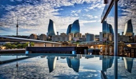 Baku city view